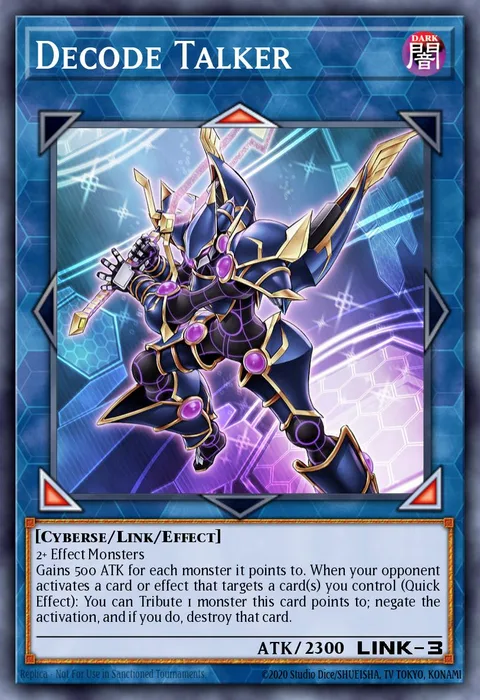 Decode Talker trading card