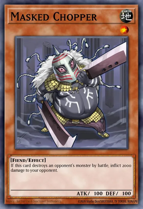 Masked Chopper trading card