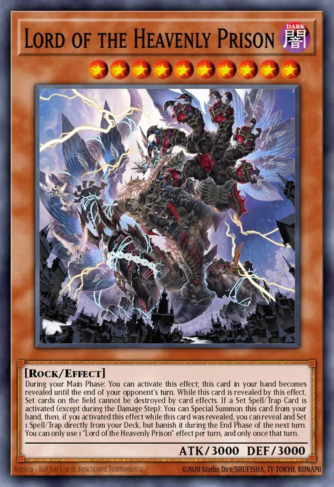 Lord of the Heavenly Prison trading card