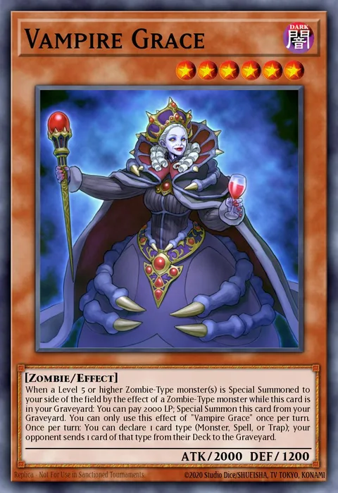 Vampire Grace trading card