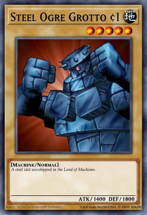 Steel Ogre Grotto #1 trading card