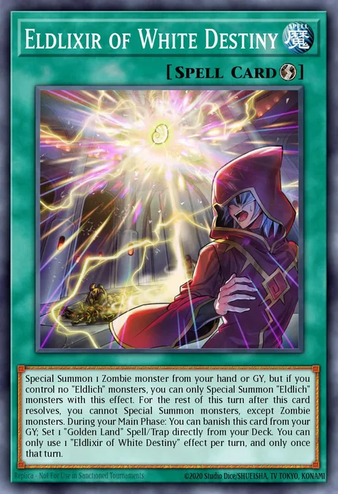 Eldlixir of White Destiny trading card
