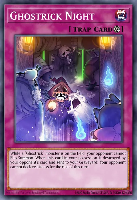 Ghostrick Night trading card