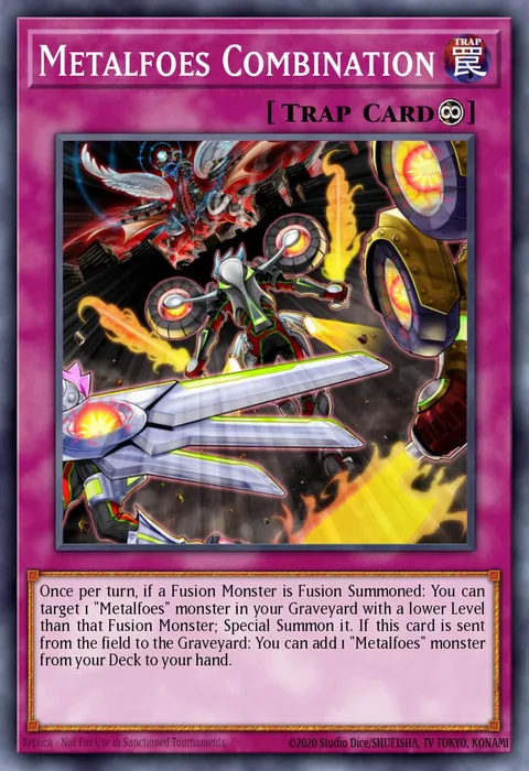 Metalfoes Combination trading card