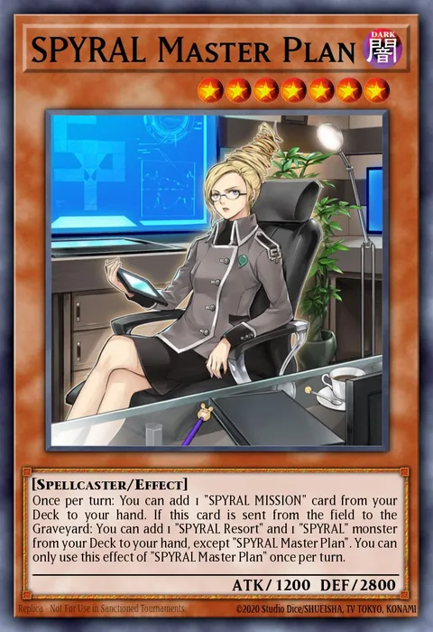 SPYRAL Master Plan trading card