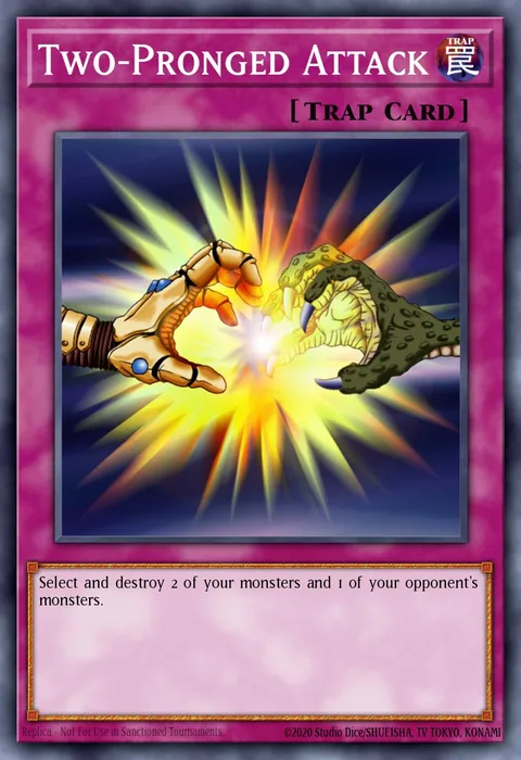 Two-Pronged Attack trading card