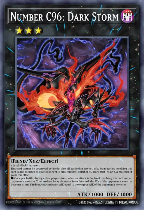 Number C96: Dark Storm trading card