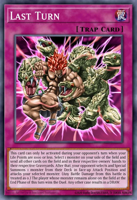 Last Turn trading card