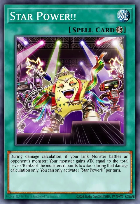 Star Power!! trading card