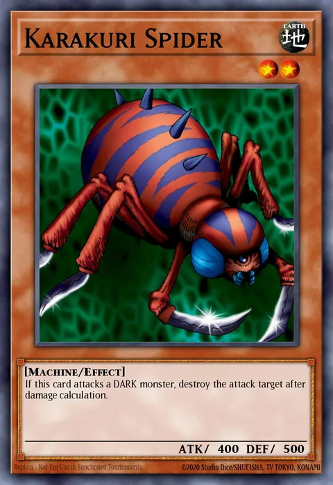 Karakuri Spider trading card