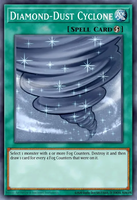 Diamond-Dust Cyclone trading card