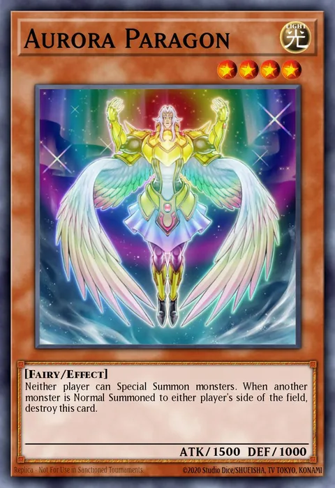 Aurora Paragon trading card