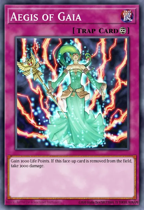 Aegis of Gaia trading card
