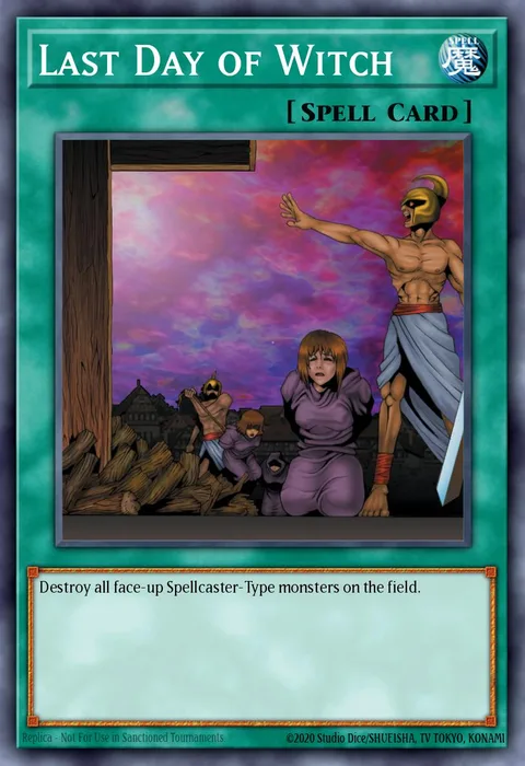 Last Day of Witch trading card