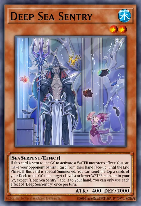 Deep Sea Sentry trading card