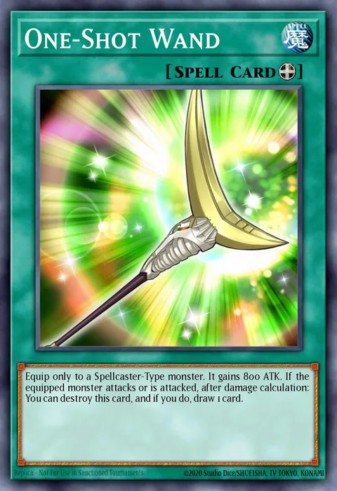 One-Shot Wand trading card