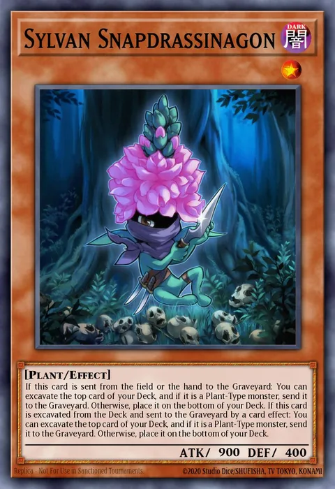 Sylvan Snapdrassinagon trading card