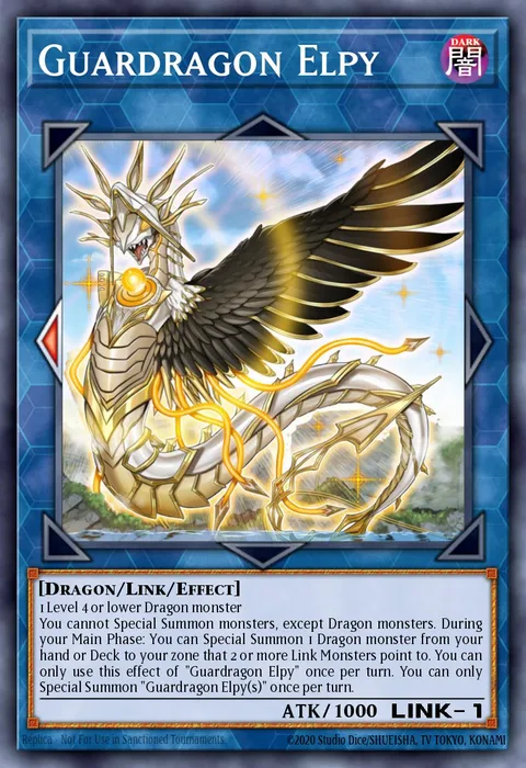 Guardragon Elpy trading card