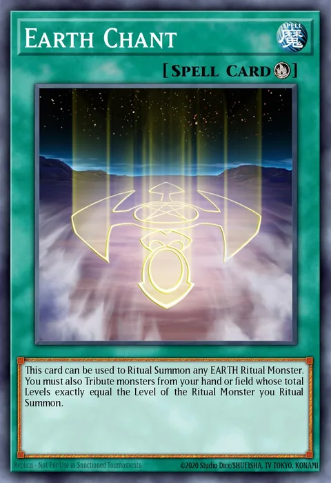 Earth Chant trading card