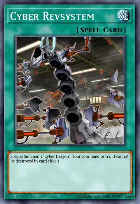 Cyber Revsystem trading card