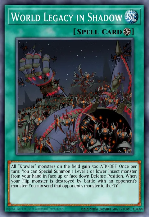 World Legacy in Shadow trading card