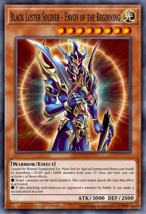Black Luster Soldier - Envoy of the Beginning trading card