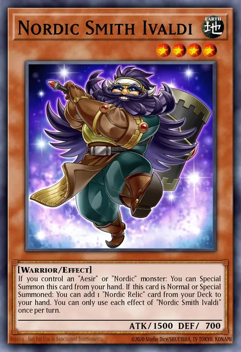 Nordic Smith Ivaldi trading card