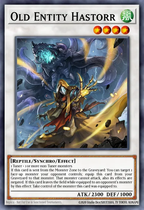 Old Entity Hastorr trading card