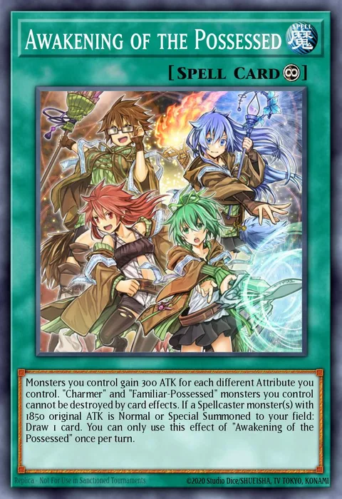 Awakening of the Possessed trading card