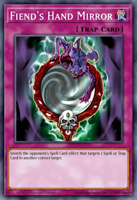 Fiend's Hand Mirror trading card