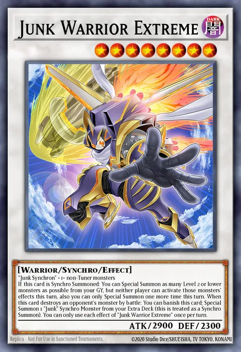 Junk Warrior Extreme trading card