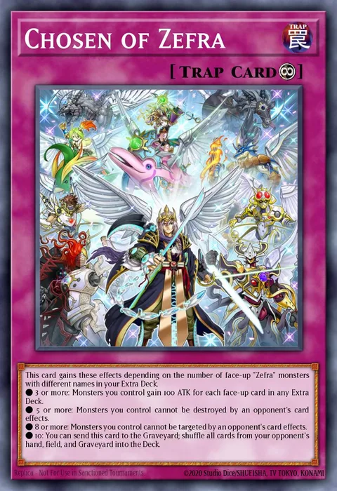 Chosen of Zefra trading card