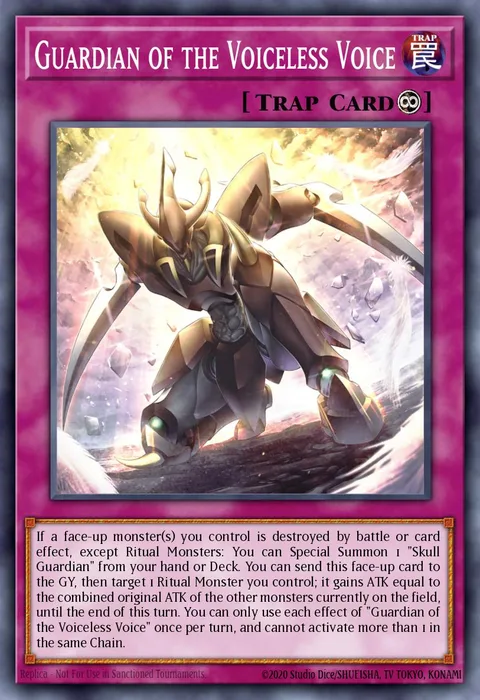 Guardian of the Voiceless Voice trading card