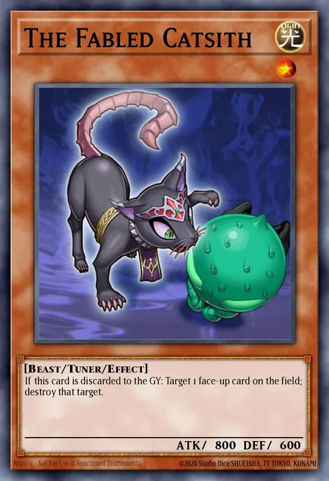 The Fabled Catsith trading card