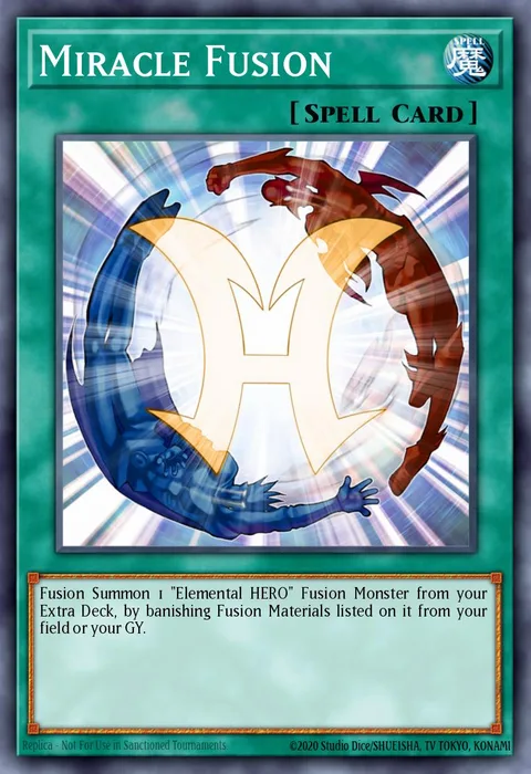 Miracle Fusion trading card