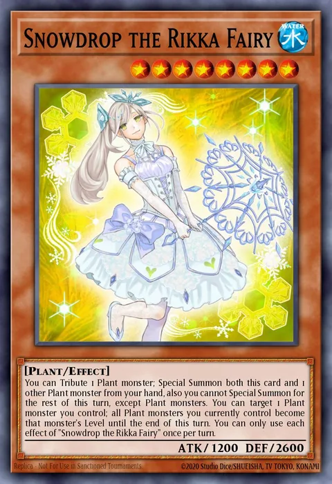 Snowdrop the Rikka Fairy trading card