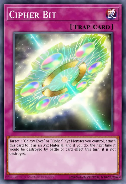 Cipher Bit trading card