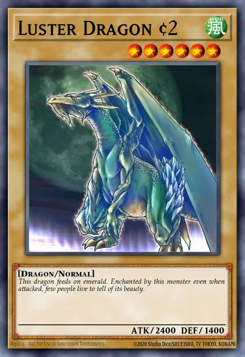 Luster Dragon #2 trading card