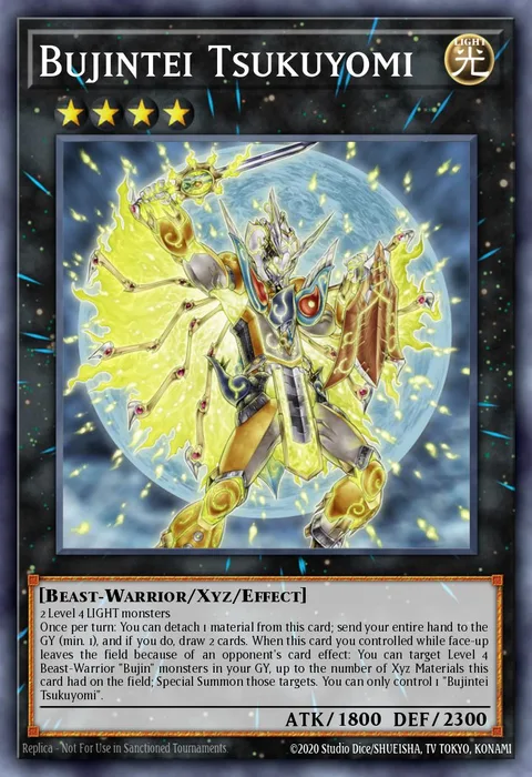 Bujintei Tsukuyomi trading card