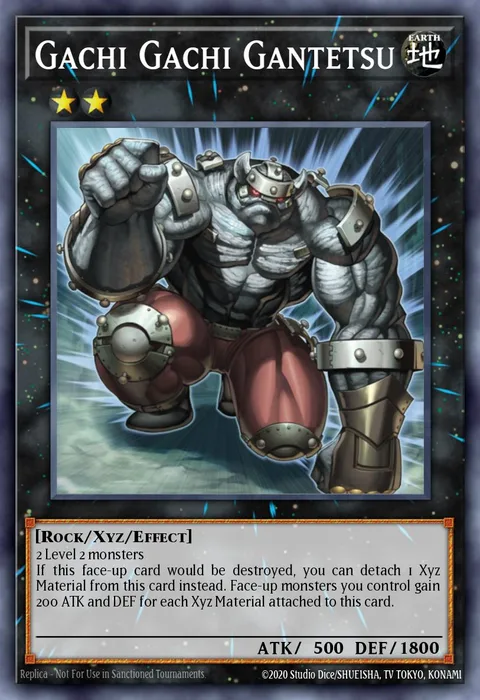 Gachi Gachi Gantetsu trading card