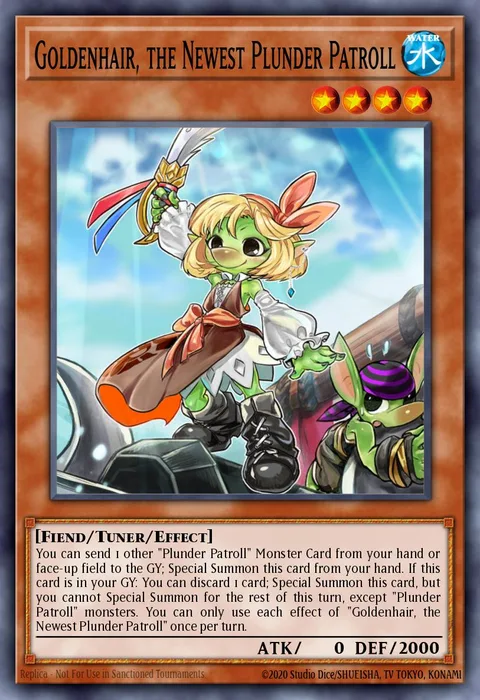 Goldenhair, the Newest Plunder Patroll trading card