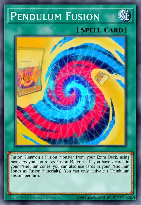 Pendulum Fusion trading card