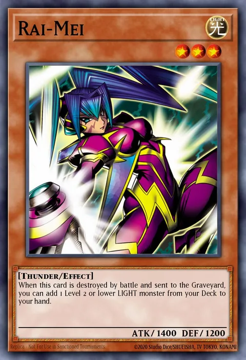Rai-Mei trading card