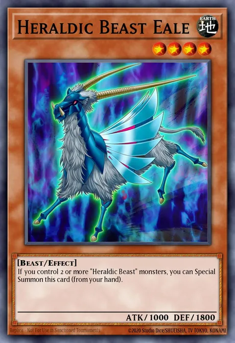 Heraldic Beast Eale trading card