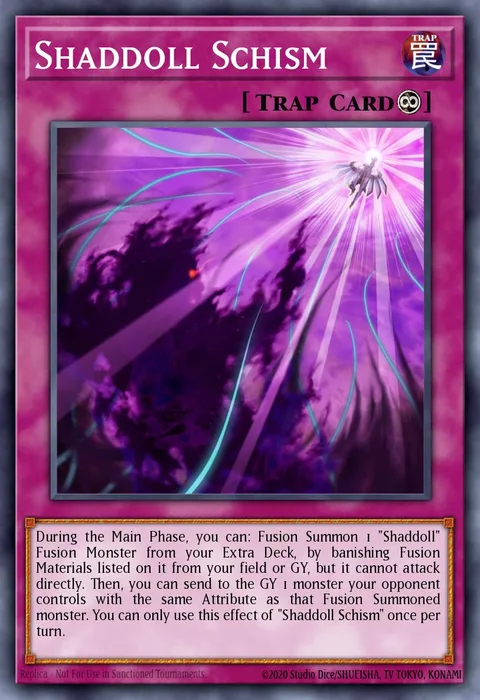 Shaddoll Schism trading card