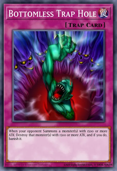 Bottomless Trap Hole trading card