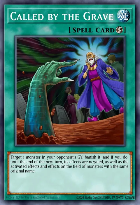 Called by the Grave trading card
