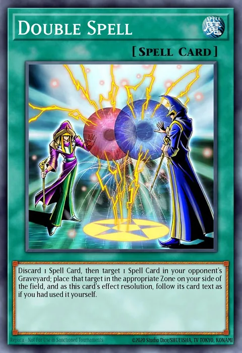 Double Spell trading card