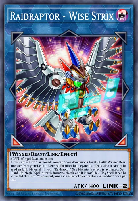 Raidraptor - Wise Strix trading card