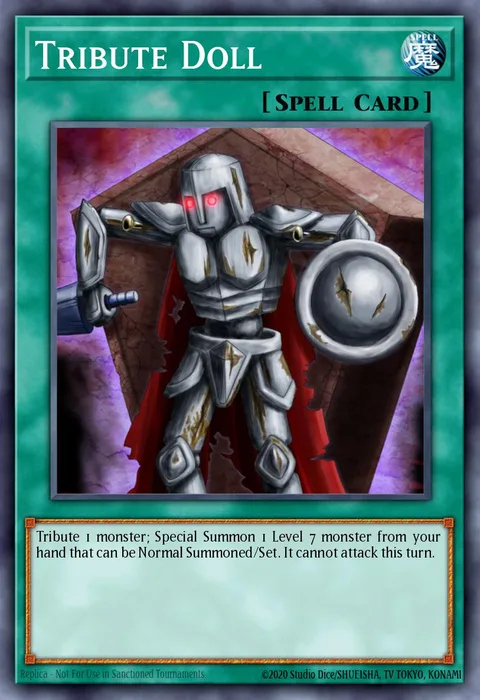Tribute Doll trading card